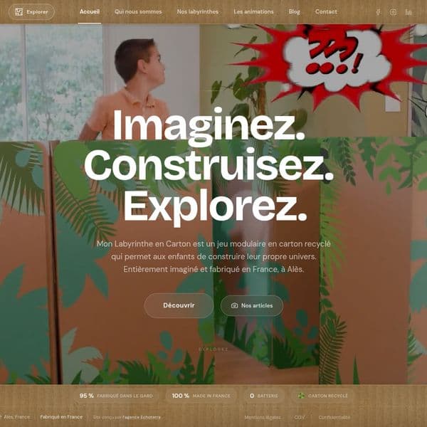 Mon Labyrinthe en Carton